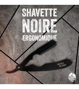 Shavette Acier Noire...