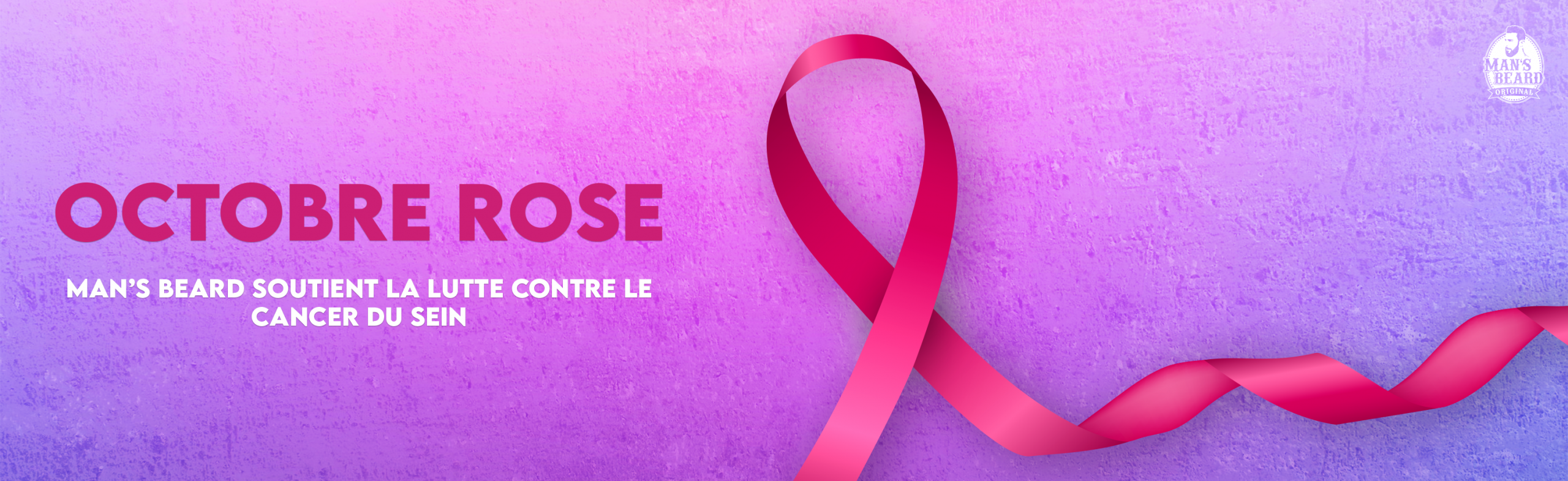 Bannière Octobre Rose